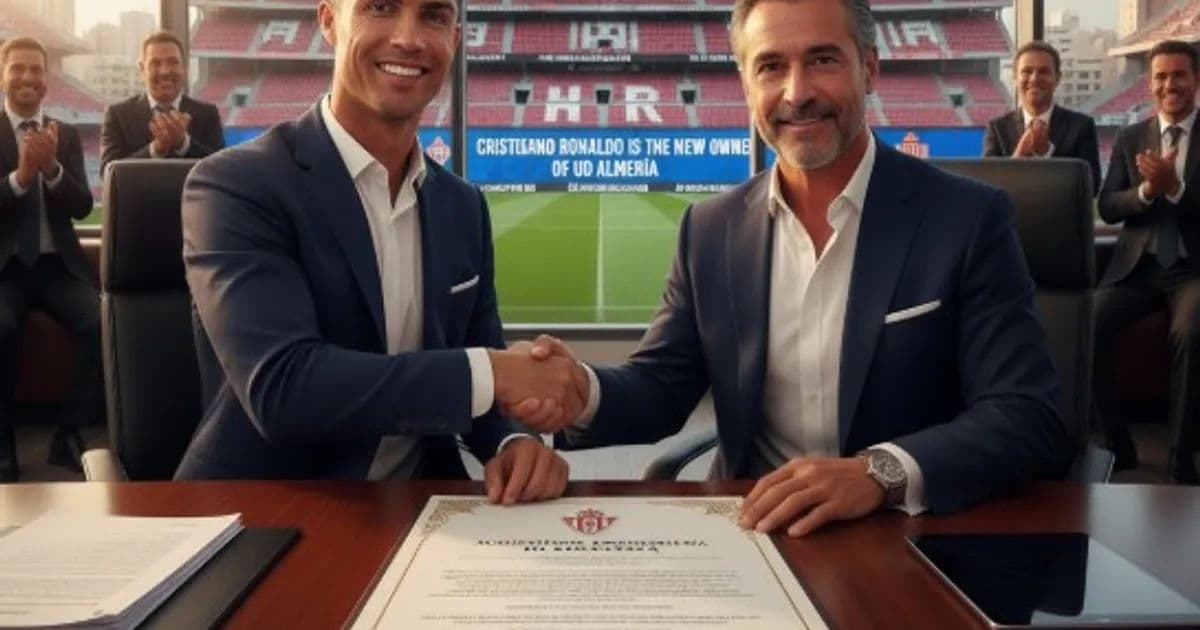 OFFICIAL: Cristiano Ronaldo buys 25% of Spanish side Almeria.